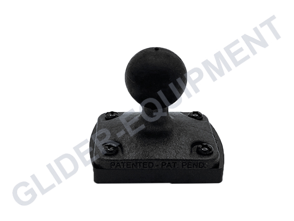 RAM bal basis 5 x 4,2cm + Richter 4-gats adapterplaat male [RAM-B-HR]